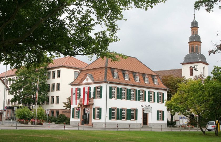 Bildimpression Rathaus und Stadthaus Lampertheim